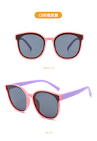 Детские силиконовые солнцезащитные поляризационные очки с защитой UV400 T22016