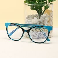 Plastic frame with anti-blue light protection lenses, with spring hinges Elit 5706-EL