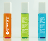 Lenses and glasses cleaning fluid in a square bottle 60 ml My deskmate, 36 pieces in a box