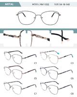 Metal frame for women with spring hinges YM11032-DA