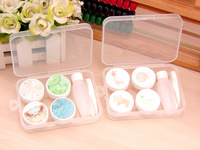 Mini set with contact lens cases XF-7, 2pcs