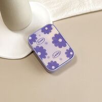 Набор для мягких контактных линз XY5055紫色笑脸兔花