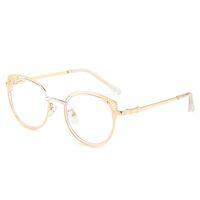 Metal glasses with blue light and UV protection 9748-GT