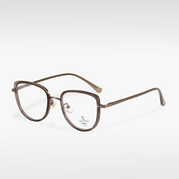 Combined frame (metal + TR90) with Blue Ray Cut protection lenses MAMO S11822