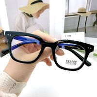 Hybrid frame, metal + TR90, with Blue Block coating SANTA K8009-1