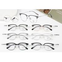 Combined frame (metal + TR90) with Blue Ray Cut protection lenses MAMO M2976