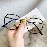 Металлические + TR90 очки с защитой от синего света Blue Block FENQI F0672