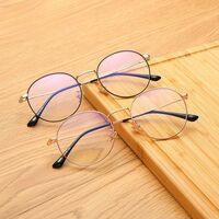 Metal glasses with blue light and UV protection 9633-2-GT