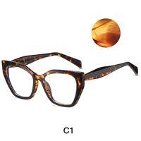 TR90 plastic frame or glasses with blue light protection, with spring hinges FA87201