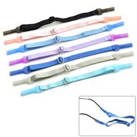 Шнурок-резинка - фиксатор для очков эластичный с регулируемой длиной, крепление - Ø4 мм