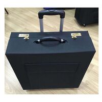 Передвижной бокс (ящик, чемодан, кейс, кофр, органайзер, витрина) на колёсах для оправ и очков на 120 мест JS-C201127