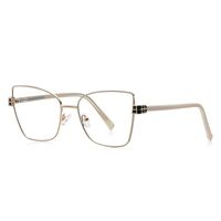 Metal + TR90 Blue Blocker glasses frame with UV and blue light protection lenses More FCS3141