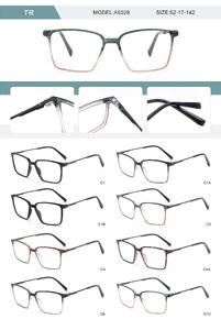 Plastic TR90 frame for men with spring hinges A5028-DA