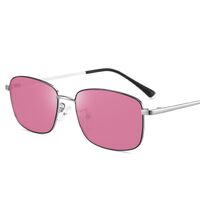 Очки металлические фотохромные с защитой от синего света 9640-2-GT