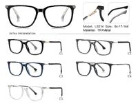 Plastic TR90 frame for glasses with UV protection More LS214