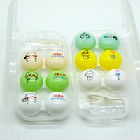 Mini set with contact lens cases XY307, 3pcs
