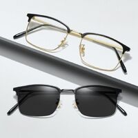 Очки фотохромные металлические с защитой от синего света L9186