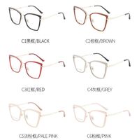 Оправа для очков комбинированная (металл + TR90) с защитой от синего света, с флексом FA87067