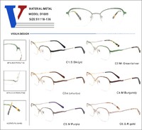 Metal nylor frame with spring hinges D1009-DA