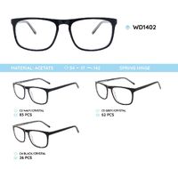 Plastic acetate eyeglasses frame for women WD1402