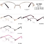 Metal eyeglass frame, material steel Allmilmo AL7091