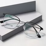 Metal glasses with Blue ray cut KY6225ZCK