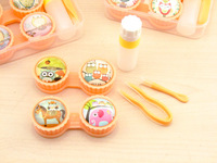 Mini set with contact lens cases ZZ001Owl, 2pcs