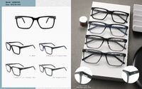 Combined plastic acetate + metal frame for men, with spring hinges Big City MG6805A