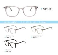 Plastic acetate eyeglasses frame WD1642P