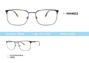 Оправа для очков металлическая мужская MM4012