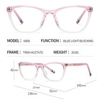 TR90 plastic glasses with blue light and UV protection 6000-GT