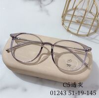 Hybrid frame, metal + TR90, with Blue Block coating SANTA 01243