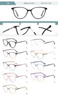 Plastic TR90 frame for women with spring hinges SY1013-DA