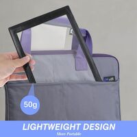 Reading magnifier, cylinder magnifying glass 2123A4, magnification: 3X