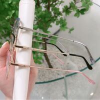 Combined frame (metal + TR90) with Blue Ray Cut protection lenses and flex MAMO F93055