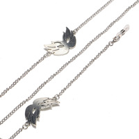 Металлическая цепочка для очков и масок с кулоном 