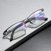 Metal glasses for reading, Blue ray cut protection, diopters from +1.00 to +4.00, AM06