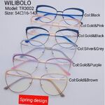 Оправа металл + TR90 ультратонкая с флексом Wilibolo TR3002