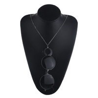 Металлическая нескользящая цепочка серебряного цвета, с акриловой подвеской, для очков и масок GL933