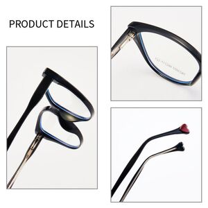 TR90 plastic frame or glasses with blue light protection, with spring hinges FA23003