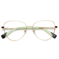 Metal blue blocker frames for glasses  cat-eye MORE 3019