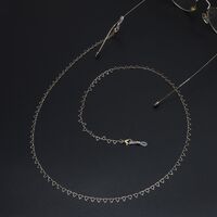 Gold-colored metal non-slip chain, copper triangle, for glasses and masks GL683