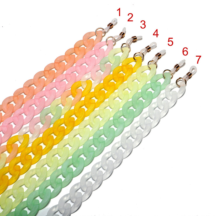 Acrylic eyeglasses chain GB075