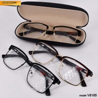 Metal frame eyeglasses Vizzini V8185