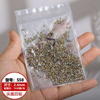 Набор страз с заострённым дном для ремонта и украшения оправ и очков JD0007-AB