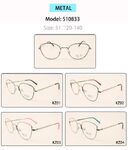 Metal eyeglasses frame for men with spring hinges Tettys Ageless 510833 (item in stock)