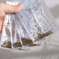 Набор цветных страз с заострённым дном для ремонта и украшения оправ и очков JD0076, 1.6 мм, 1440 шт.