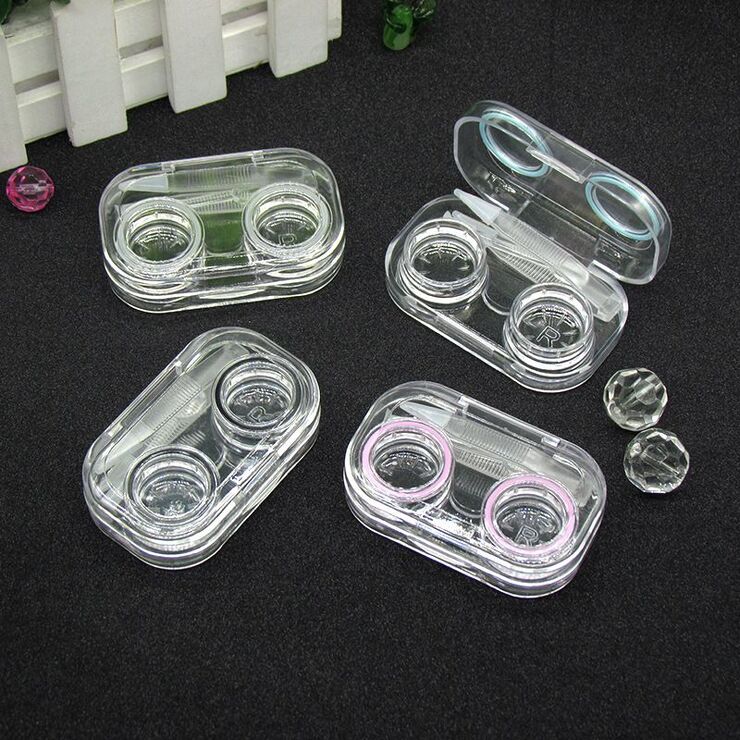 Mini soft contact lens kit XF101带皮圈透明