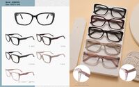 Plastic acetate frame for women, with spring hinges Big City MG6840A
