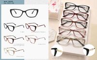 Plastic acetate frame for women, with spring hinges Big City MS8389
